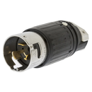 CS8465C - Hubbell 50A 480V AC 2-Pole 3-Wire Twist-Lock Industrial Male Plug Non-NEMA Screw Terminal - Essential Electric Supply