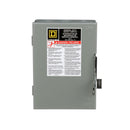D221N - Square D 30A 240V 2-Pole Fusible General Duty Safety Switch NEMA 1 - Essential Electric Supply