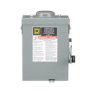 D321NRB - Square D 30A 240V 3-Pole Fusible General Duty Safety Switch NEMA 3R - Essential Electric Supply