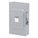D324N - Square D General Duty Safety Switch, 200A, 240V, 3-Pole, Fusible, NEMA 1, Surface Mount, 100kA Interrupt Rating, UL Listed - Essential Electric Supply