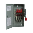 DH362NGK - Cutler Hammer 60 Amp 600 Volt 3-Pole Fusible Heavy Duty Safety Switch NEMA 1 - Essential Electric Supply