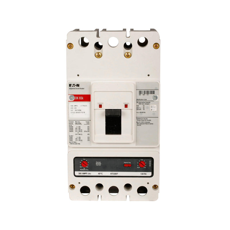 DK2300Y Cutler Hammer Molded Case Circuit Breaker Series C 300A 240V - Essential Electric Supply