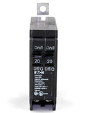DNBA2020 - Cutler Hammer 20A 120/240V Two-Pole Thermal Magnetic Circuit Breaker BAB Frame - Essential Electric Supply