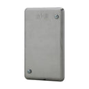 DS100 - Crouse-Hinds DS Series 1-Gang Sheet Aluminum Blank Cover, Surface Mount for Conduit Bodies - Essential Electric Supply