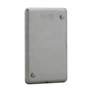 DS100 - Crouse-Hinds DS Series 1-Gang Sheet Aluminum Blank Cover, Surface Mount for Conduit Bodies - Essential Electric Supply
