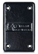 DS100G Ocal Crouse-Hinds Blank Cover Electrical Accessory Single-Gang Cast Aluminum - Essential Electric Supply