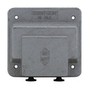 DS1282 - Crouse-Hinds DS Series Snap Switch Cover, Feraloy Iron Alloy, Two-Gang, Surface or Flush Mount, With Operating Mechanism and Gasket - Essential Electric Supply