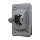 DS199 - Eaton Crouse-Hinds Manual Motor Starter Switch Cover, Single-Gang, Feraloy Iron Alloy - Essential Electric Supply