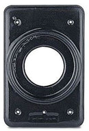 DS21G Ocal Crouse-Hinds Grounding Receptacle Cover Single-Gang Feraloy Iron Alloy - Essential Electric Supply