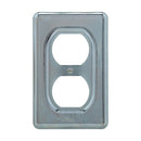 DS23 - Eaton Crouse-Hinds DS Series Duplex Receptacle Cover, Sheet Steel, Surface Mount, Single-Gang - Essential Electric Supply