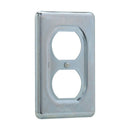 DS23 - Eaton Crouse-Hinds DS Series Duplex Receptacle Cover, Sheet Steel, Surface Mount, Single-Gang - Essential Electric Supply