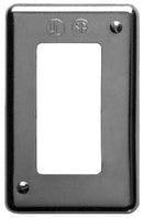 DS23GFI Crouse-Hinds Series Sheet Steel Single-Gang Receptacle Cover for GFI Receptacles - Essential Electric Supply