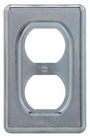 DS23 Crouse-Hinds Series Duplex Receptacle Cover Sheet Steel Single-Gang Surface-Mount - Essential Electric Supply