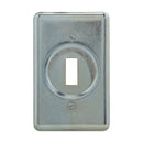 DS32 - Crouse-Hinds DS Series Snap/Toggle Switch Cover, 1-Gang, Sheet Steel, Surface Mount - Essential Electric Supply
