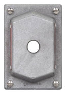 DS441 Crouse-Hinds FlexStation Single-Gang Blank Cover Feraloy Iron Alloy Hazardous Locations - Essential Electric Supply