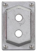 DS442 Crouse-Hinds FlexStation Blank Cover Electrical Accessory Single-Gang Feraloy Iron Alloy - Essential Electric Supply