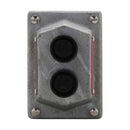 DSD922 - Crouse-Hinds 10A 600VAC 2-Button Front Operated Pushbutton Station, Feraloy Iron Alloy, Factory Sealed - Essential Electric Supply