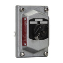 DSD927 - Eaton Crouse-Hinds 10A 600Vac 3-Position 4-Circuit Selector Switch Cover Feraloy Iron Alloy - Essential Electric Supply