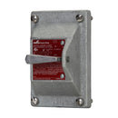 DSD934 - Crouse-Hinds 20A 120/277VAC 2-Pole Front Operated Snap Switch NEMA 3/7B/7C/7D/9E/9F/9G - Essential Electric Supply