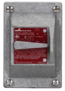 DSD936 Crouse-Hinds Series DSD Snap Switch Cover 20A 3-Way 120/277V Copper-Free Aluminum - Essential Electric Supply
