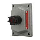 DSD948J1 - Eaton Crouse-Hinds Series DSD Pilot Light Cover, Red, Feraloy Iron Alloy, Factory Sealed, 1 Pilot Light, 5.1" x 3.5" x 3.5", 3.35 lbs - Essential Electric Supply