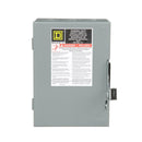 DU321 - Square D 30A 240V 3-Pole General Duty Non-Fusible Safety Switch NEMA 1 Surface Mount - Essential Electric Supply