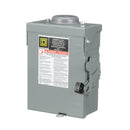 DU321RB - Square D 30A 240V 3P General Duty Non-Fusible Safety Switch NEMA 3R Surface Mount - Essential Electric Supply