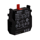 E22B1 - Eaton E22 Series 22.5 mm 1NC Non-Metallic Heavy-Duty Pushbutton Contact Block - Essential Electric Supply