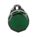E22HV3X8 Cutler-Hammer E22 Monoblock Green Indicating Light 120VAC/VDC 22.5mm Lens - Essential Electric Supply