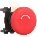 E22LLB2 Cutler-Hammer Pushbutton Heavy-Duty Non-Metallic 22.5 mm Mushroom Red Actuator Twist-to-Release - Essential Electric Supply