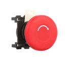 E22LLB2 Cutler-Hammer Pushbutton Heavy-Duty Non-Metallic 22.5 mm Mushroom Red Actuator Twist-to-Release - Essential Electric Supply