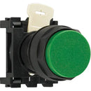 E22PB3 Cutler-Hammer E22 Series Pushbutton Switch, Green Actuator, Panel Mount, 1NO, NEMA Rated - Essential Electric Supply