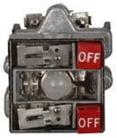 E30GF Cutler-Hammer Pushbutton Switch Industrial Oil-Tight 2D AC/DC - Essential Electric Supply