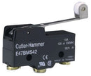 E47BMS42 Cutler-Hammer E47 Precision Limit Switch, Extended Roller Lever, 15A 250Vac/6A 30Vdc, 1-SPDT - Essential Electric Supply