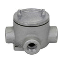 EABT26 - Crouse-Hinds 3/4" Feraloy Iron Alloy T-Shape Conduit Outlet Box with Cover - Essential Electric Supply
