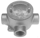 EABT26 Crouse-Hinds Condulet EAB Conduit Outlet Box Explosion-Proof 3-Inch Cover T-Shaped 3/4-Inch Hub - Essential Electric Supply