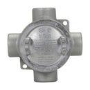 EABX26 - Crouse-Hinds EAB Conduit Outlet Box 3" Cover Opening Feraloy Iron Alloy X Shape 3/4" - Essential Electric Supply
