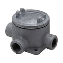 EABY16 - Crouse-Hinds Feraloy Iron Alloy Y-Shaped Conduit Outlet Box 1/2" Trade Size with Cover - Essential Electric Supply