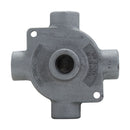 EABY16 - Crouse-Hinds Feraloy Iron Alloy Y-Shaped Conduit Outlet Box 1/2" Trade Size with Cover - Essential Electric Supply