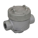 EAJD36 - Crouse-Hinds 1 Inch D Shape Feraloy Iron Alloy Conduit Outlet Box with Cover - Essential Electric Supply
