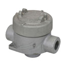 EAJD36 - Crouse-Hinds 1 Inch D Shape Feraloy Iron Alloy Conduit Outlet Box with Cover - Essential Electric Supply