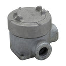 EAJL16 - Crouse-Hinds Conduit Outlet Box with Cover 3-3/16" Cover Opening Feraloy Iron Alloy L-Shape 1/2" - Essential Electric Supply