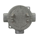 EAJT16 - Crouse-Hinds Condulet EAJ T-Shape Conduit Outlet Box, 1/2 Inch, Feraloy Iron Alloy, 3-3/16 Inch Cover Opening - Essential Electric Supply