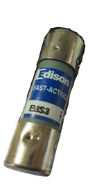 EBS3 Edison Fuses EBS Series Low Voltage Fuse
 600V  3A Fuse - Essential Electric Supply