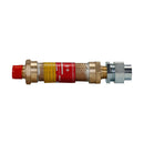 ECLK224 - Crouse-Hinds 3/4 Inch Flexible Coupling Brass 24 Inch Length Male to Female - Essential Electric Supply