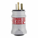 ECP2023 - Appleton 20A 125V 3-Pole 2-Wire Straight Blade Plug U-Line Series - Essential Electric Supply