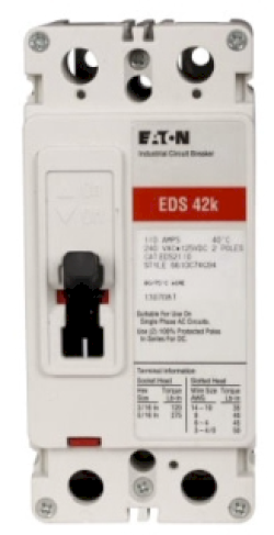 EDS3225 - Westinghouse/ Eaton/ Cutler Hammer Bolt-On 225 Amp 3 Pole Circuit Breaker - Essential Electric Supply