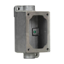 EDSC171 - Crouse-Hinds FlexStation 1-Gang Through Feed End Control Station Back Box, Feraloy Iron Alloy, NEMA 3R/12/7BCD/9EFG, 1/2" Trade Size - Essential Electric Supply