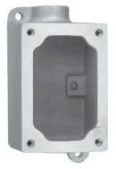 EDSC371SA Crouse-Hinds FlexStation EDS Back Box Single-Gang Copper-Free Aluminum - Essential Electric Supply