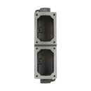 EDSCM32 - Crouse-Hinds Two-Gang Tandem Modular Control Device Body Copper-Free Aluminum with 1 and 1-1/4 Inch Hubs - Essential Electric Supply